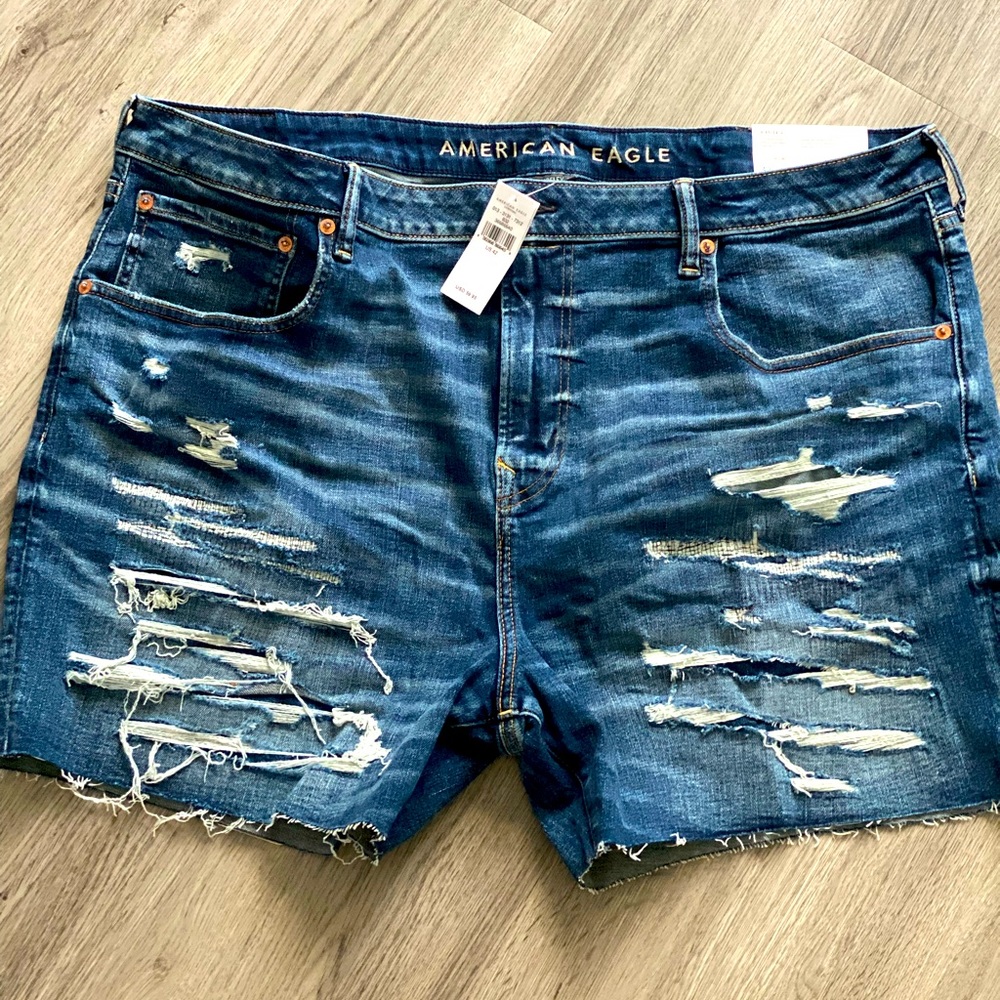 American Eagle airflex 5’5 Jeans shorts Big Size 44 , 42